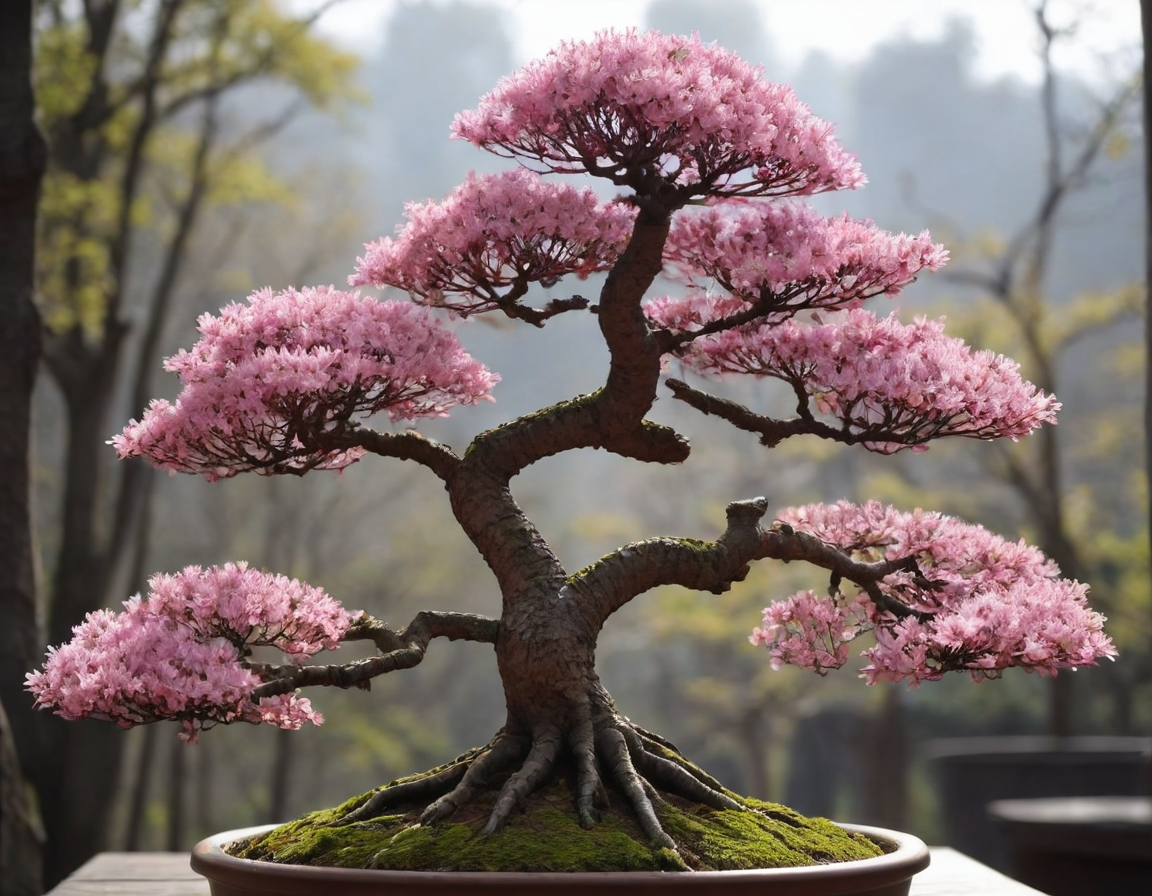 Keindahan Bonsai Sakura