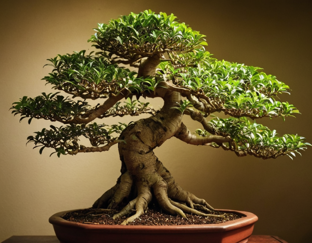 Bonsai Ficus microcarpa ( Bonsai Kimeng )