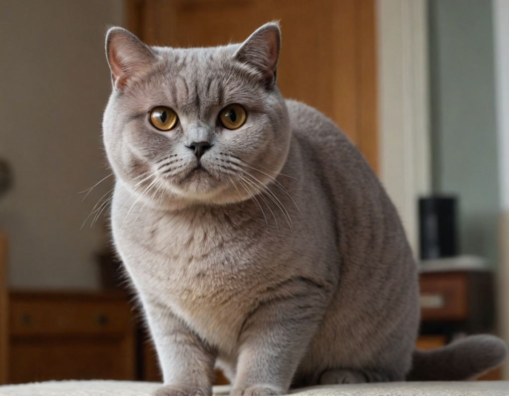 kucing british shorthair anak