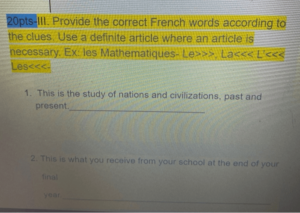 Cara Menulis 'Pa de Qu'à' dalam Bahasa Prancis