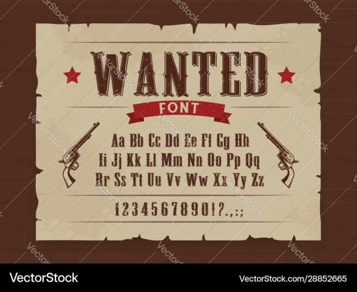 Wanted poster font legionfonts fonts regular